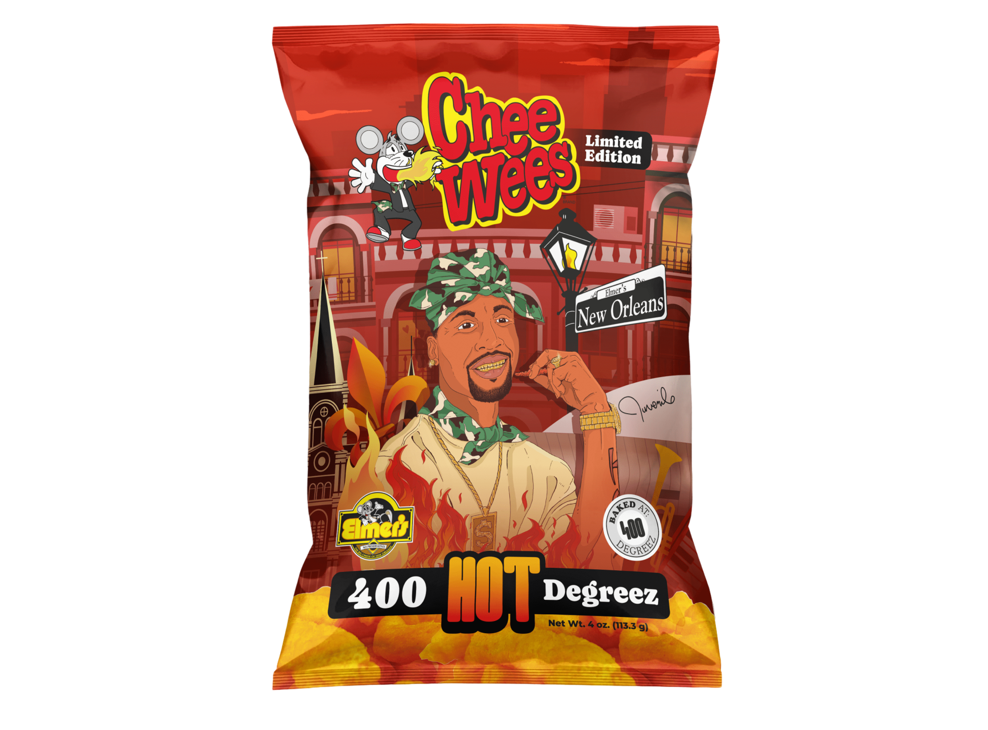 400 Hot Degreez CheeWees – Elmer's Fine Foods, Inc.