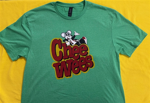 CheeWees Logo Green T-shirt
