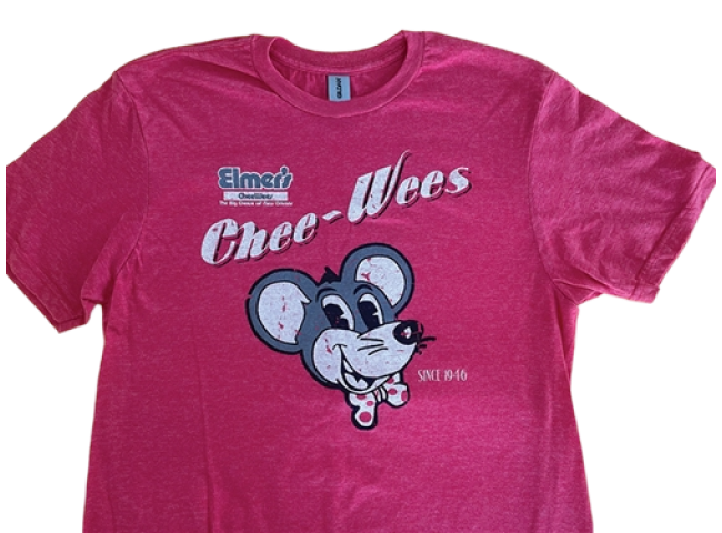 Vintage Mouse Red T--shirt (Kids & Adults)