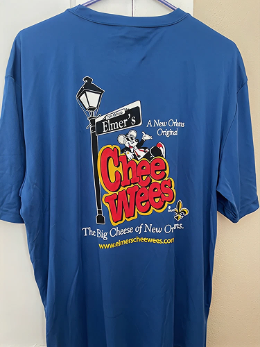 Dry Fit CheeWees T-shirt — BLUE