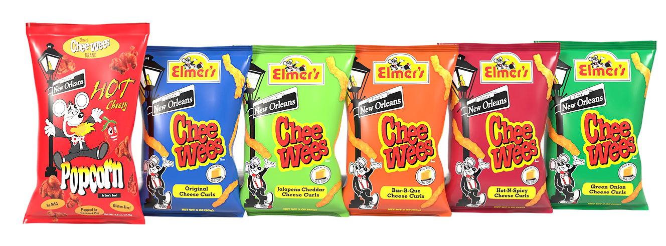 Elmer's Hot Cheesy Popcorn / CheeWees Combo