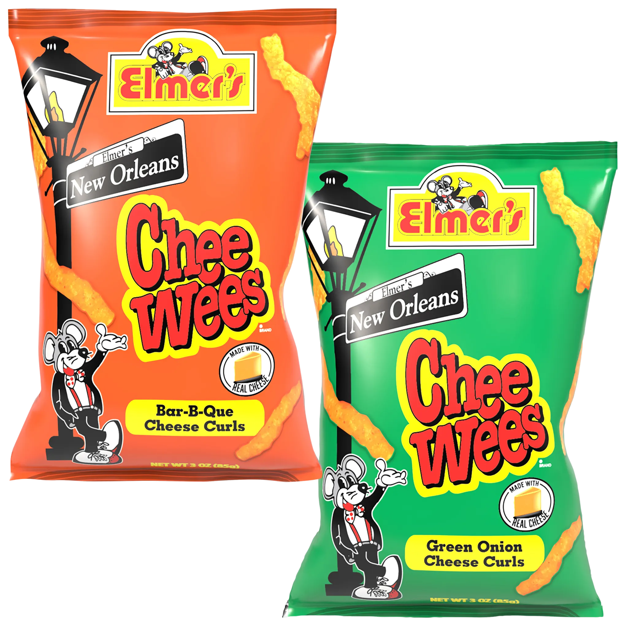 Half BBQ + Half Green Onion CheeWees Pack