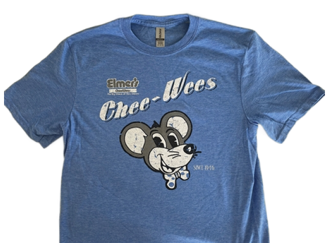 Vintage Mouse Blue T-shirt (Kids & Adults)
